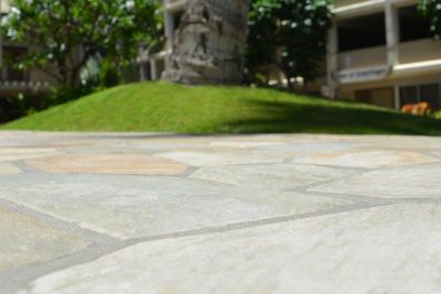 Exterior Stone Installation
